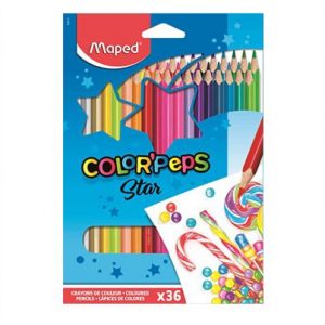 Lápis de cor com 36 cores Maped