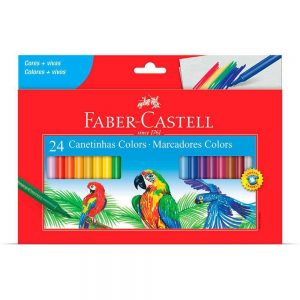 Hidrocor 24 cores - Faber Castell