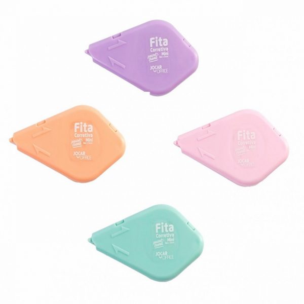 Mini fita corretiva pastel 6 metros - Jocar Office