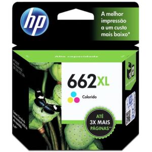 Cartucho HP 662 XL colorido