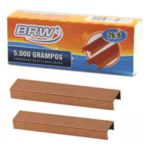 Grampo para grampeador cobreador com 5000 und