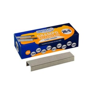 Grampo para grampeador galvanizado com 5000 und